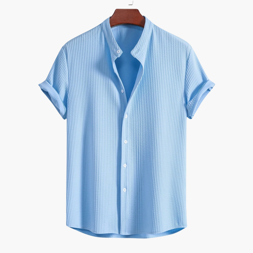 Lenoir™ | Chemise à col montant pour homme