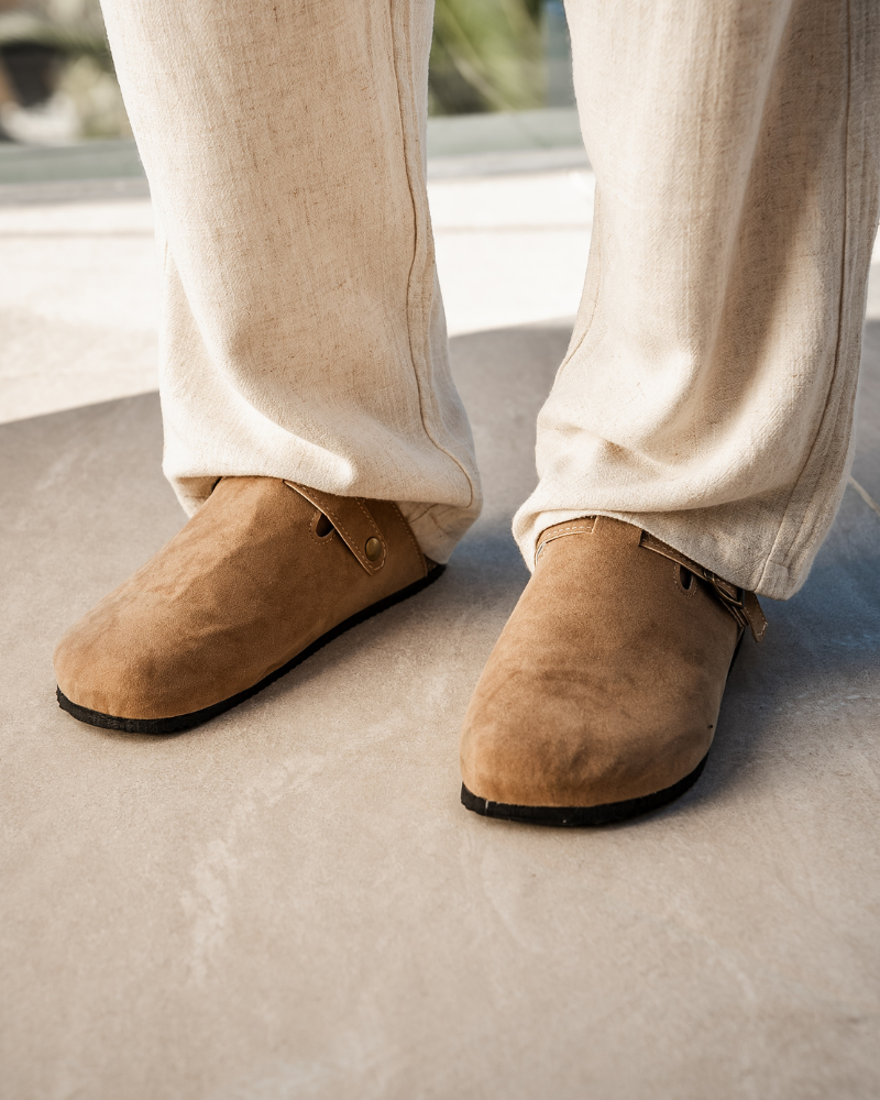 Henri™ – Mules en Daim pour Hommes