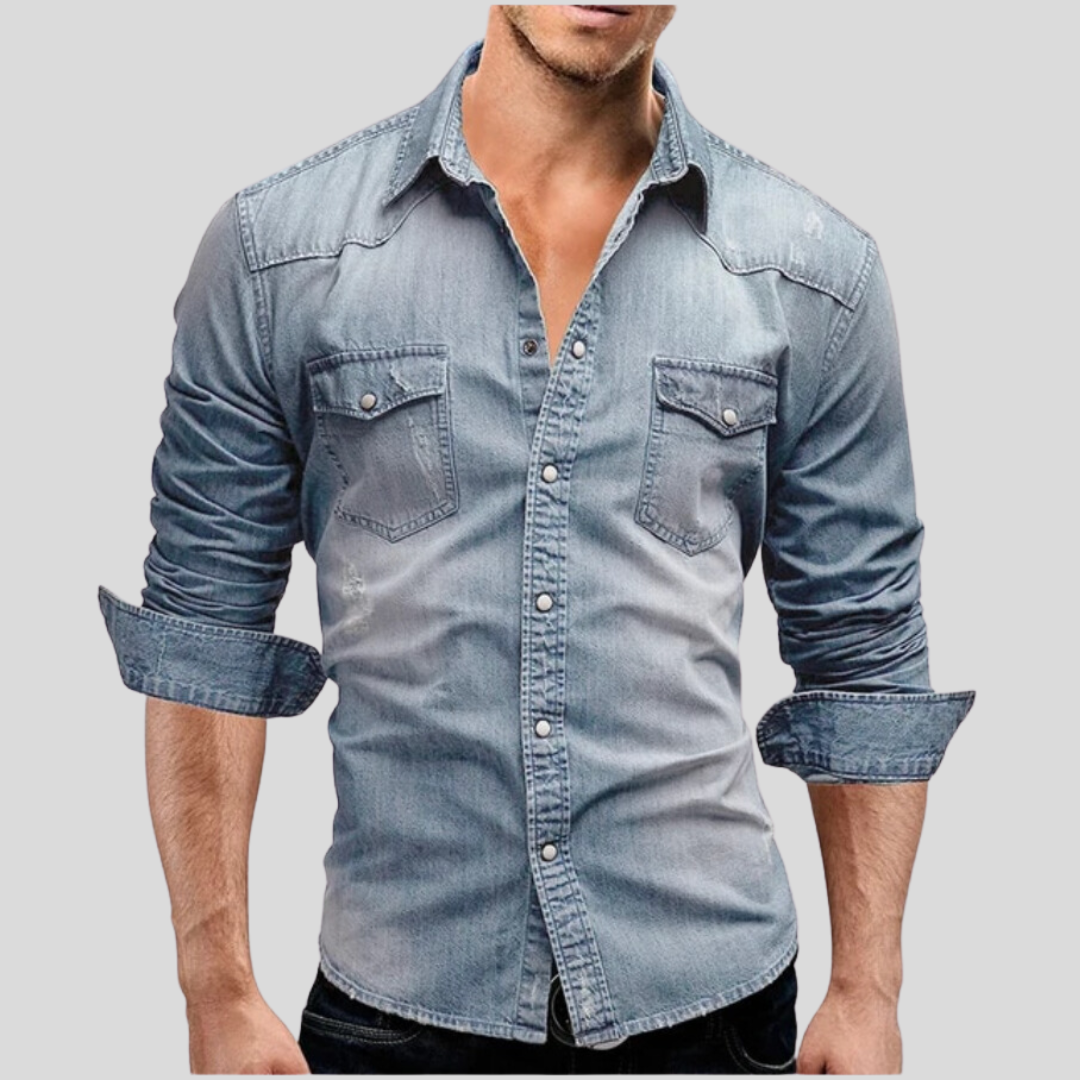 Lenoir™ | Chemise en denim au style moderne