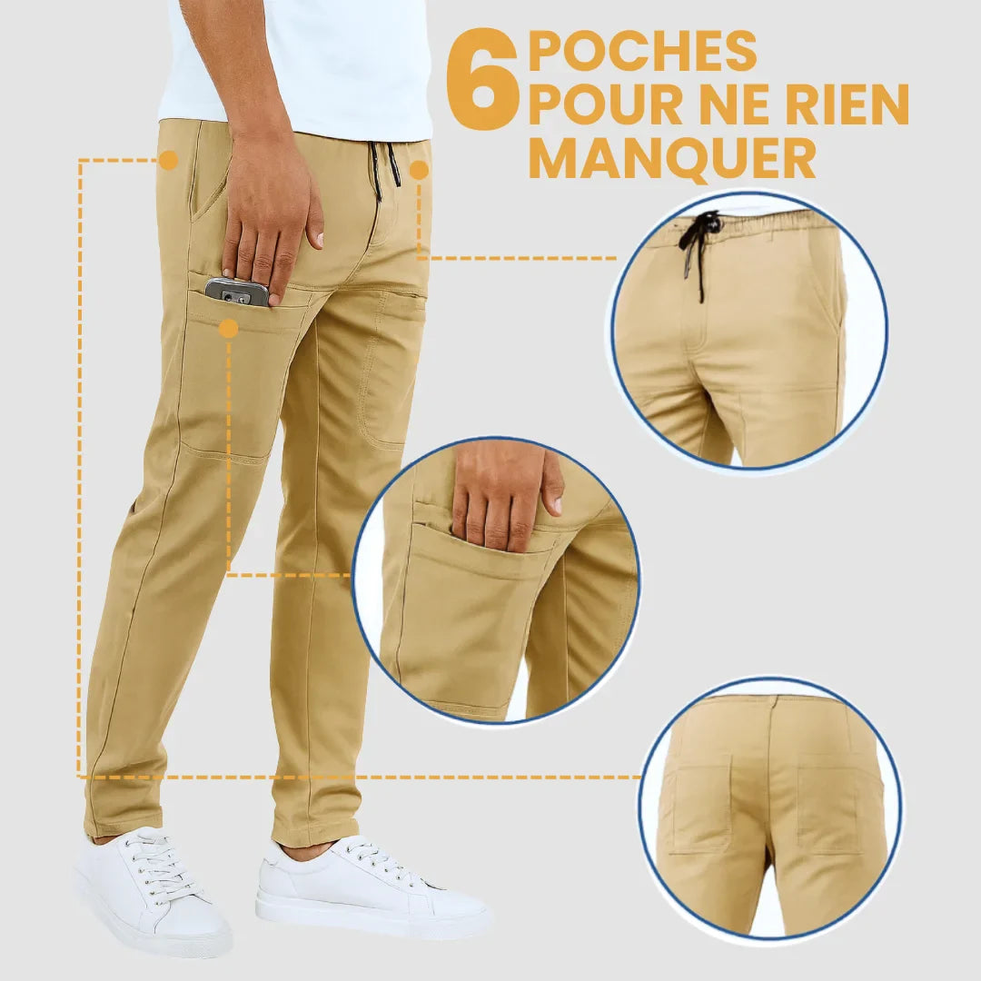 Pantalon Cargo Ample Multi Poches - Novaya™