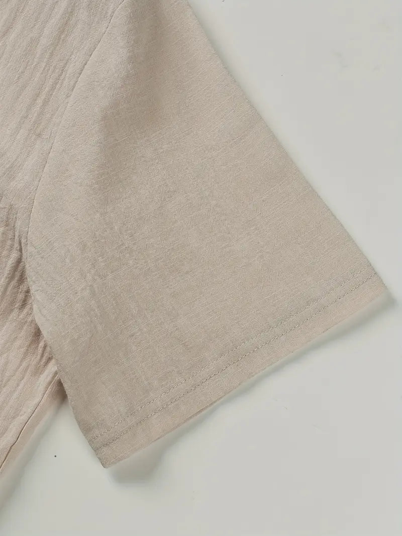 Lenoir™ | Chemise élégante à manches courtes