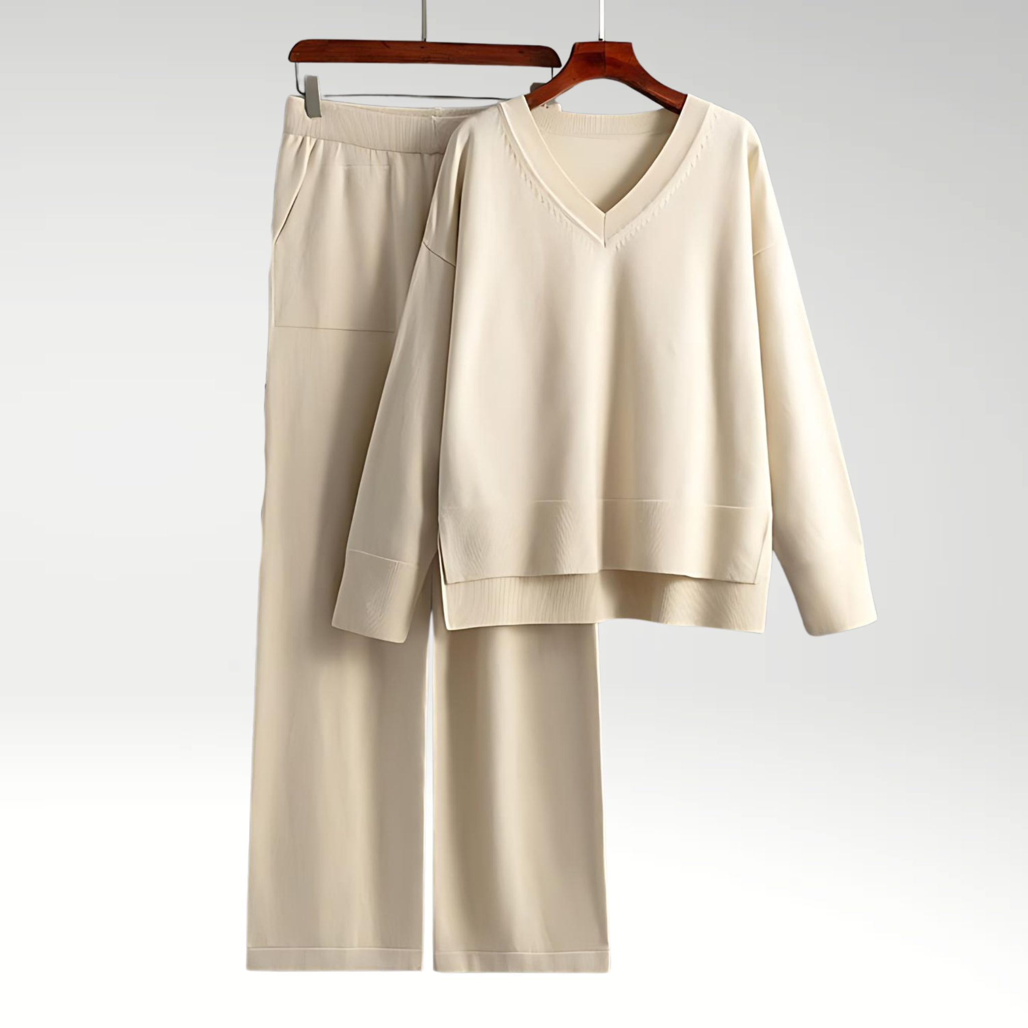 Lenoir™ | Luxe Ensemble deux pièces col V