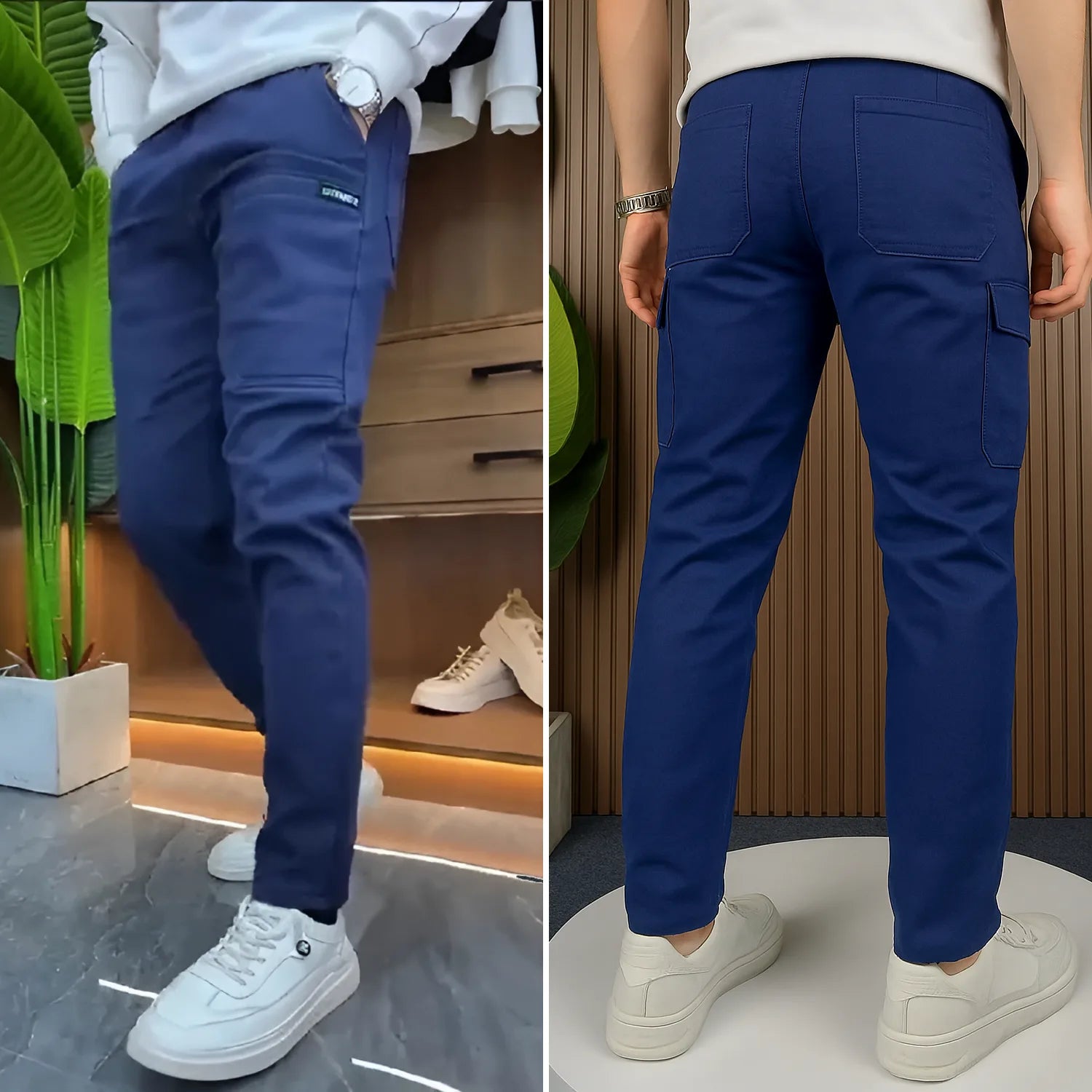 Pantalon Cargo Ample Multi Poches - Novaya™