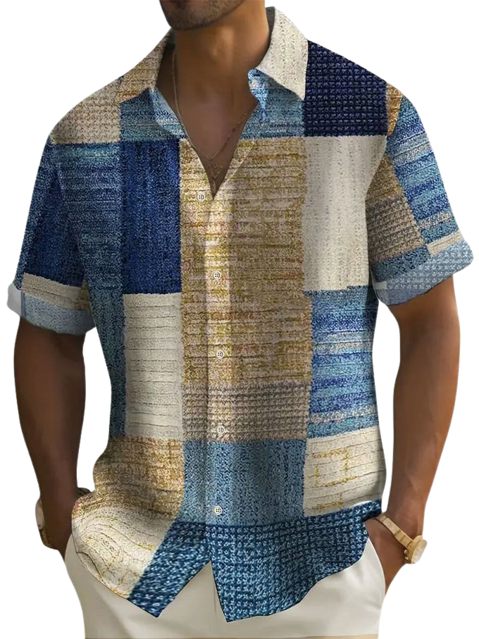 Lenoir™ | Chemise élégante à manches courtes