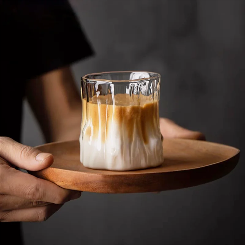 Verre Tronc d’Arbre – Design soufflé à la main, unique et artisanal