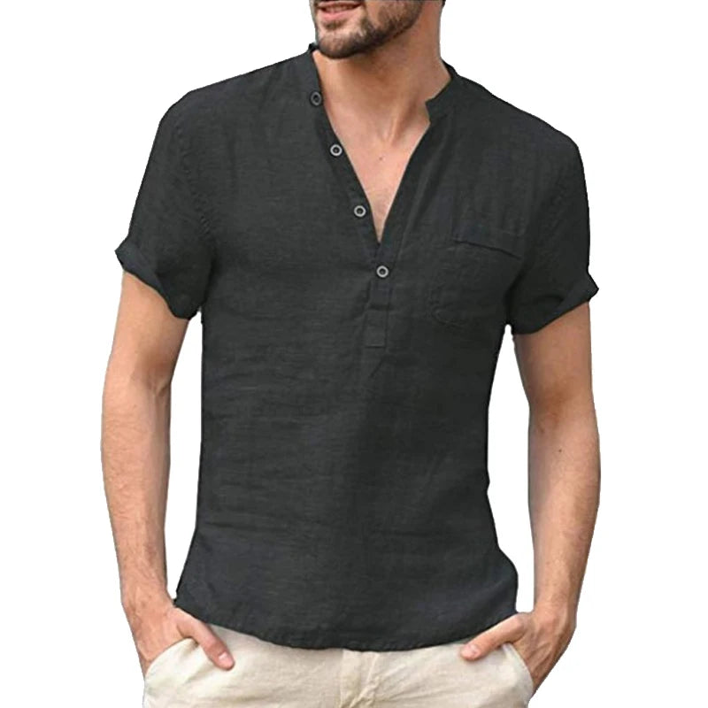 Chemise Léo™ – Fraîcheur Naturelle, Style Authentique