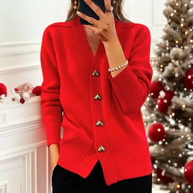 Élise™ – Cardigan en laine mérinos