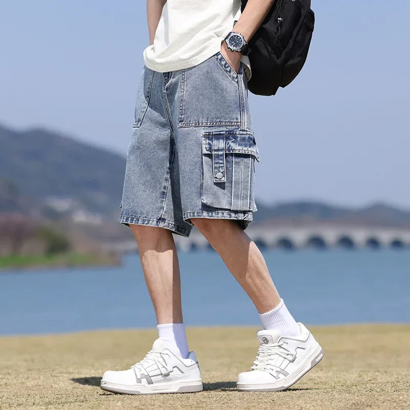 Malo™ – Le Cargo Denim Oversize pour un Look 100% Street