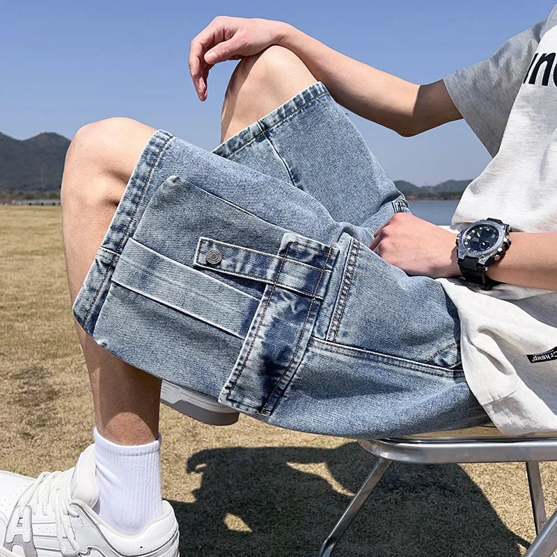 Malo™ – Le Cargo Denim Oversize pour un Look 100% Street