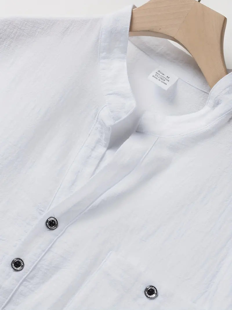 Lenoir™ | Chemise élégante à manches courtes