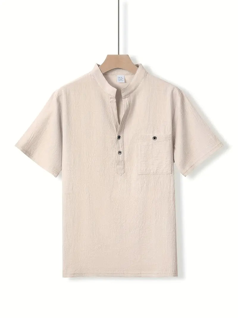 Lenoir™ | Chemise élégante à manches courtes