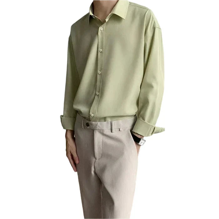 Lenoir™ | Chemise Palms Springs - Vert Clair