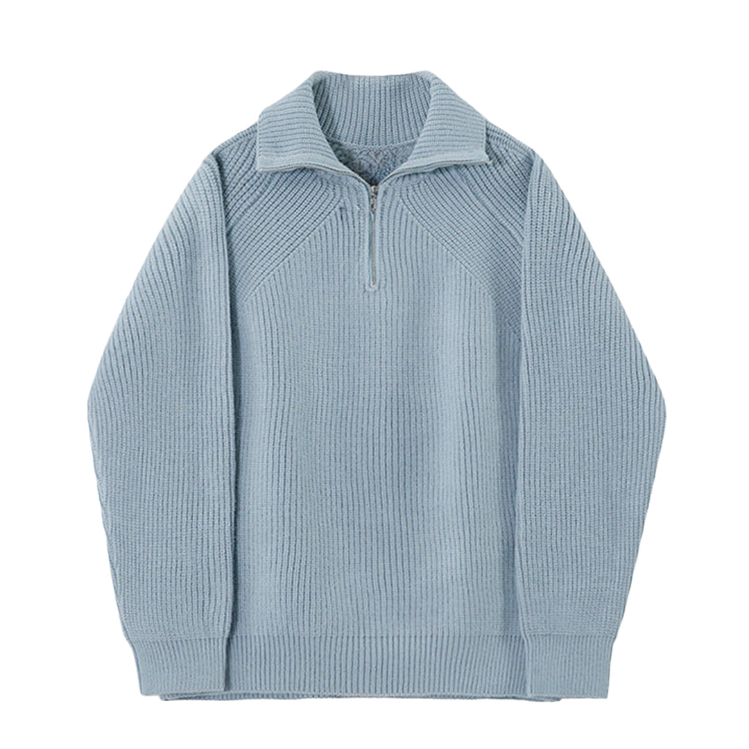 Lenoir™ | Pull Azure à quart de zip