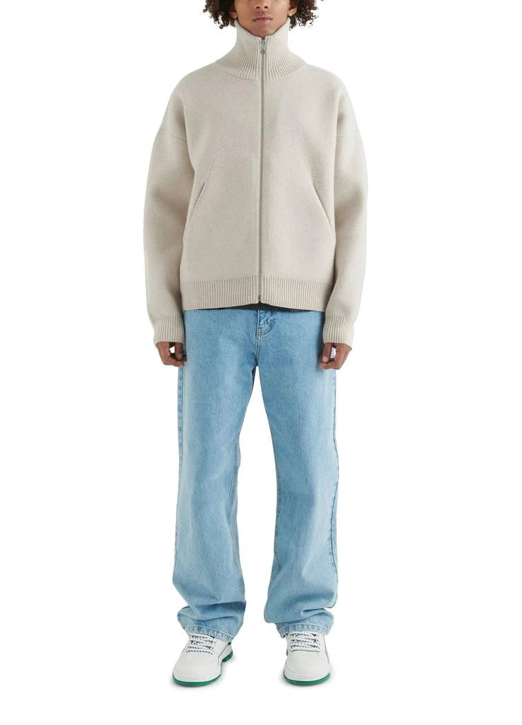 Adrien™ – Cardigan zippé à col montant