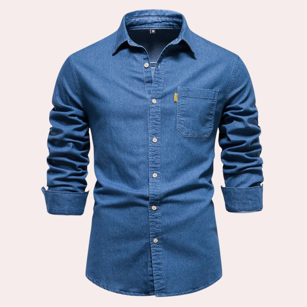 Arlo™ – Chemise en Jean avec Caractère et Style