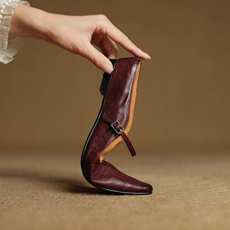 Orella™ – Mules en cuir véritable