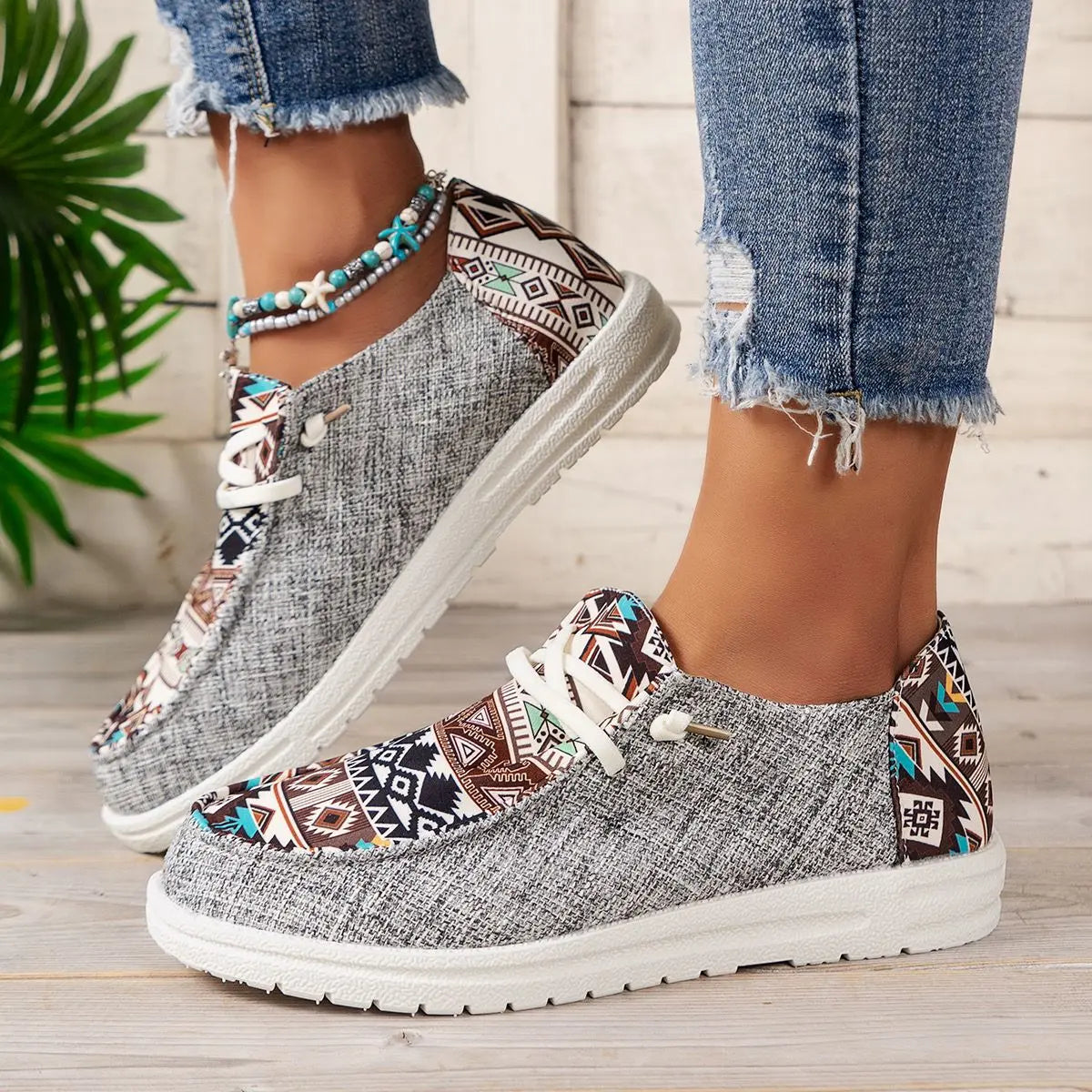 Soline™ – Mocassins bohèmes doublés pour l’automne