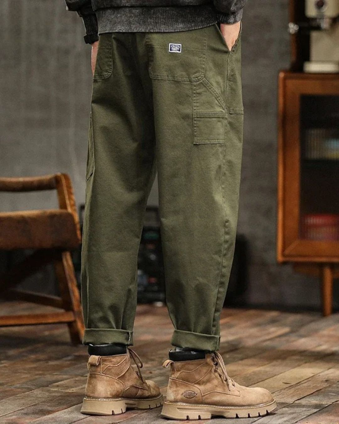 Adrien™ – pantalon cargo vintage