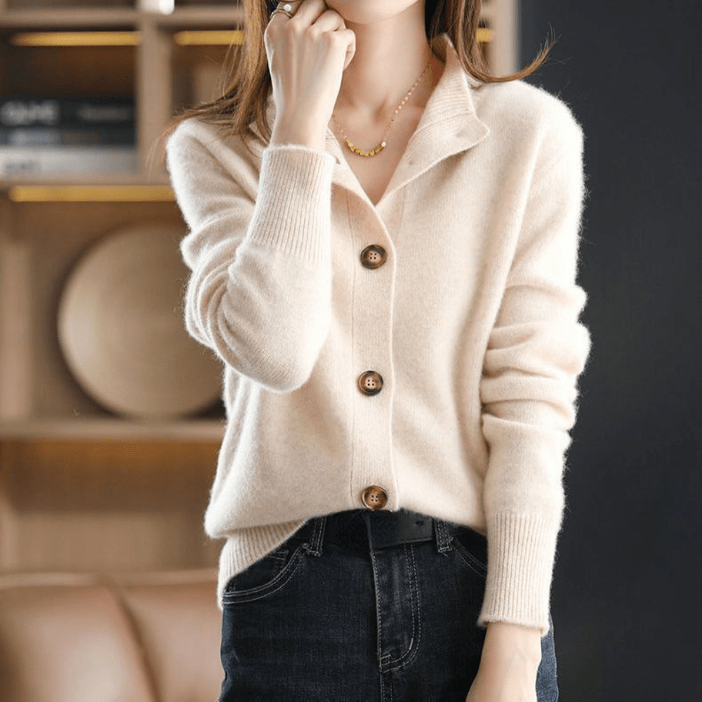 Anny™ – Cardigan en cachemire luxueux